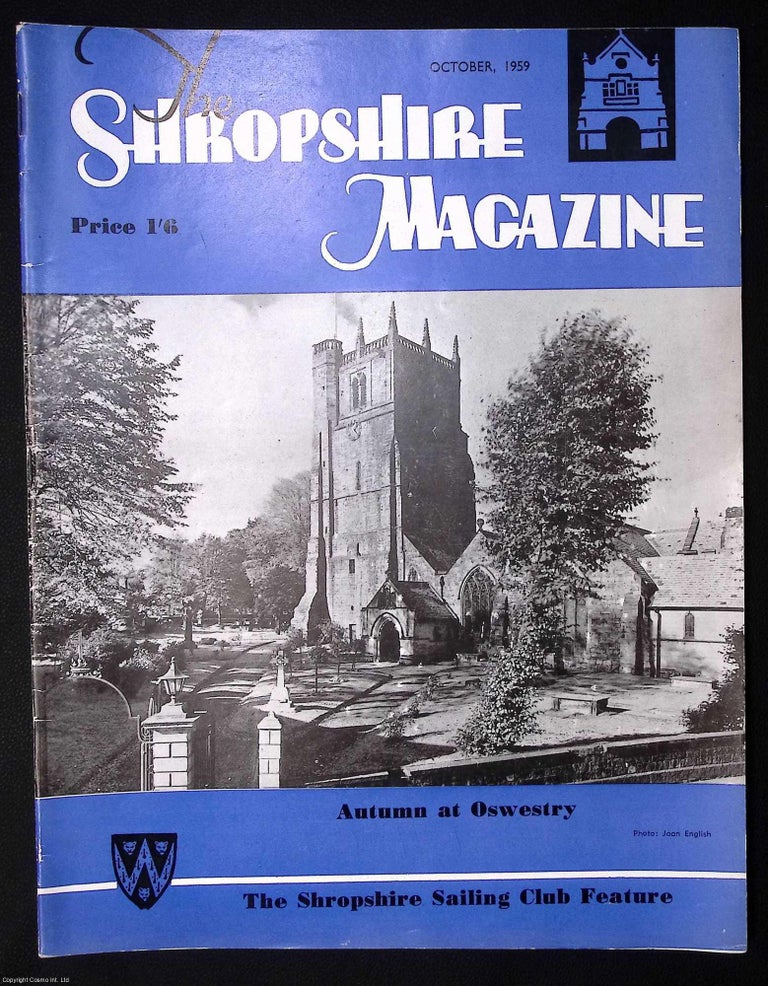 Item #373026 Shropshire Sailing Club at Whitmere. The Shropshire Magazine, October 1959....
