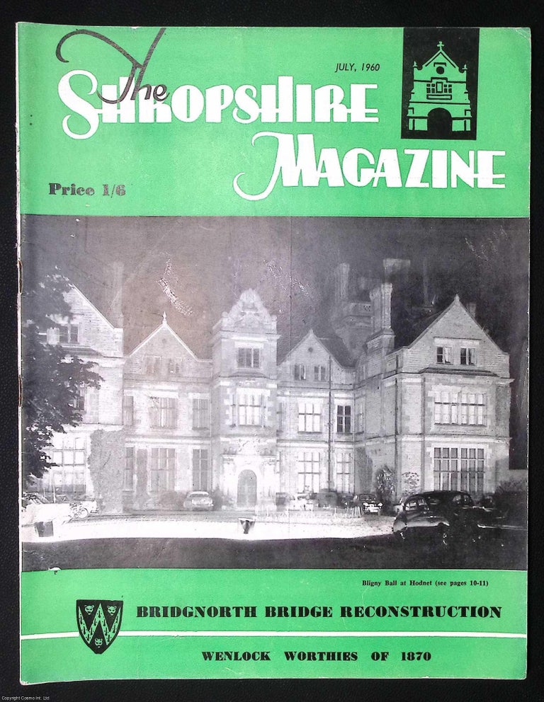 Item #373034 Wenlock Worthies in 1870. The Shropshire Magazine, July 1960. SHROPSHIRE HODNET HALL