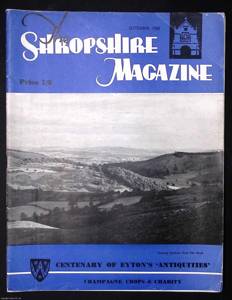 Item #373036 Broseley Curate Transported, 1817. The Shropshire Magazine, September 1960....