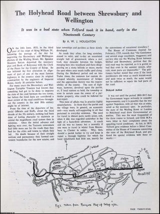 The Holyhead Road. The Shropshire Magazine, April 1957.