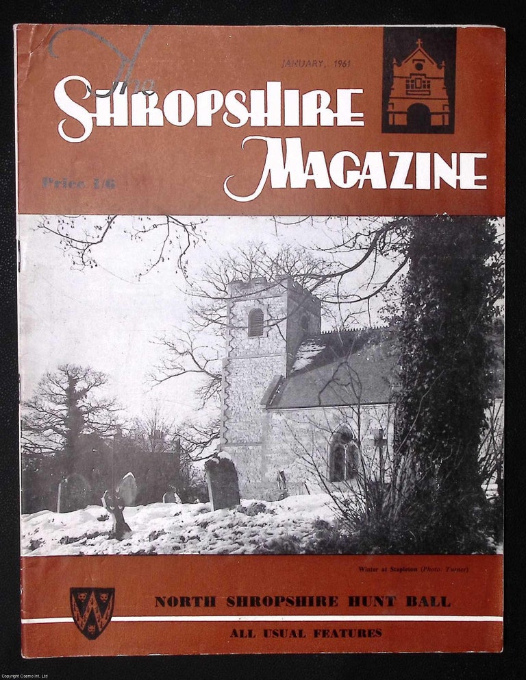 Item #373046 Salopian Beekeeper, 1086. The Shropshire Magazine, January 1961. SHROPSHIRE STAPLETON