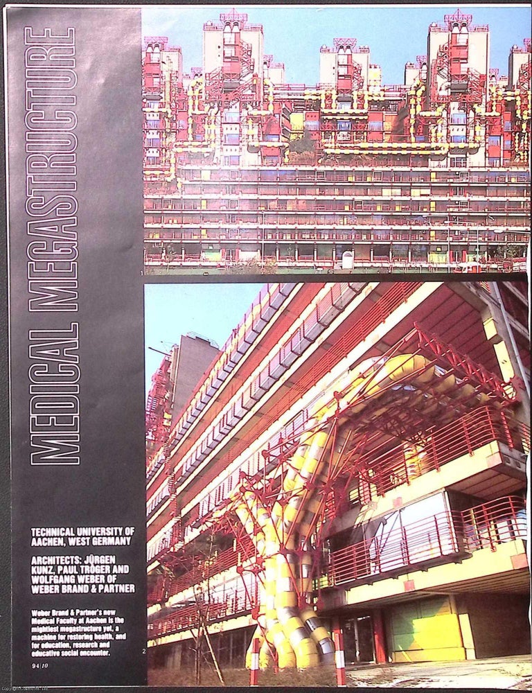 Item #373099 Medical Megastructure : Technical University of Aachen, Germany. This is an original...