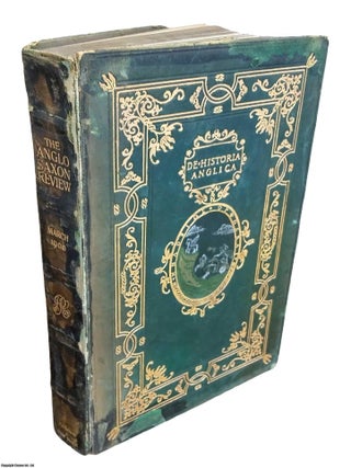 Italian Style Binding Facsimile : The Anglo-Saxon Review. A Quarterly Miscellany. Volume 4, March. ELABORATE LEATHER BINDING.