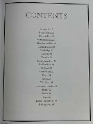 The East & South-East of England : Moule's County Maps. With 19 full colour illustrations & maps : 15 County Maps & 4 Town Plans. Introduced by Ashley Baynton-Williams.