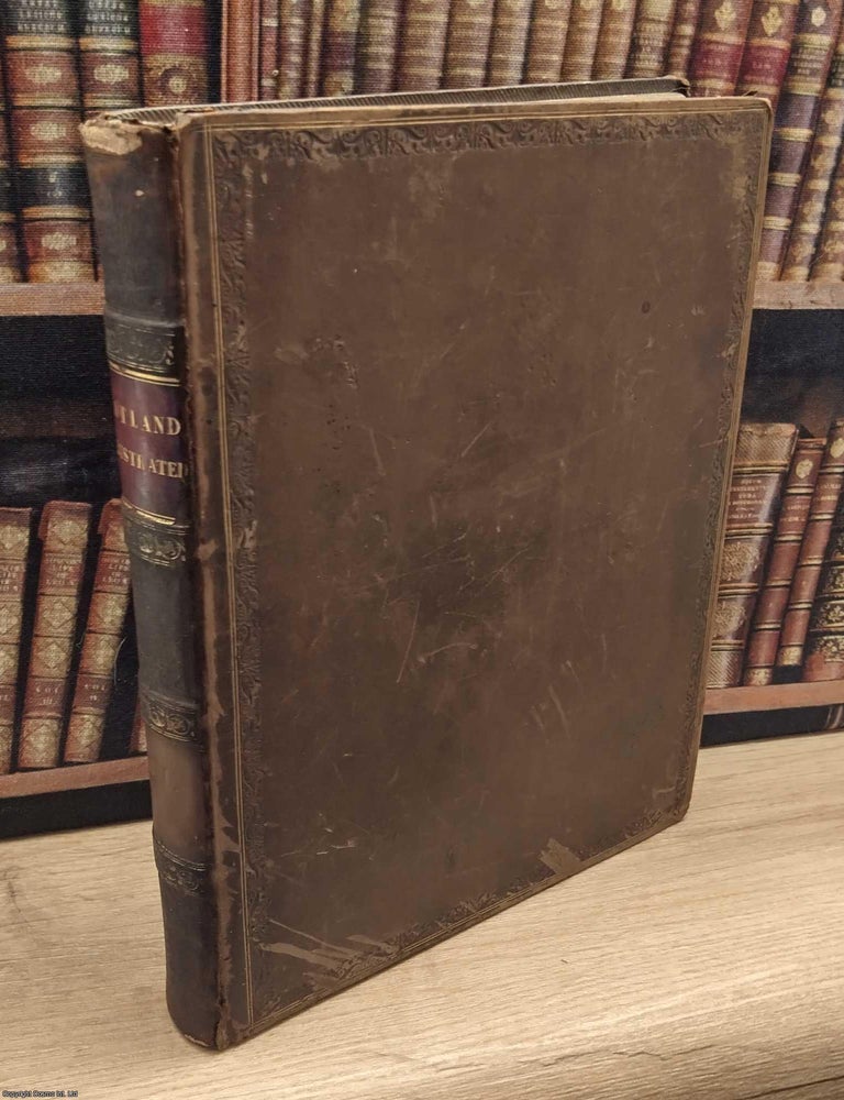 Item #373352 Scotland : Illustrated in a Series of Views by Messrs. T. Allom, W.H. Bartlett, and H. McCulloch. By William Beattie. VOLUME ONE ONLY, with vignette title page, large folding map, and 41 steel engraved plates. STEEL ENGRAVINGS.