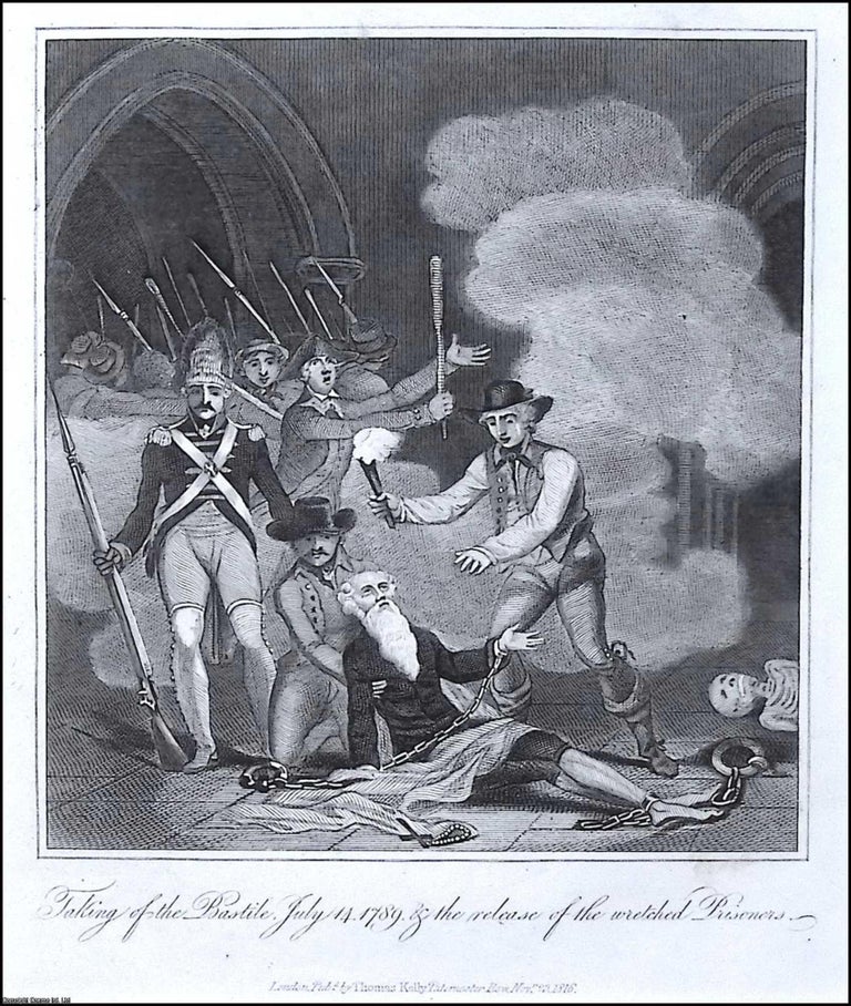 Item #373410 Taking of the Bastile, July 14, 1789 and the Release of the Wretched Prisoners....