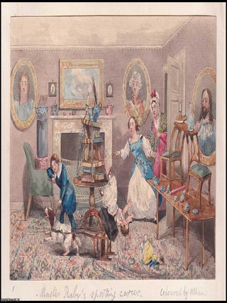 Master Ruby's Sporting Career, c. 1840. After Henry Alken. EARLY 19TH CENTURY COPPERPLATE ENGRAVING.
