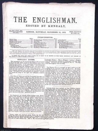 The Tichborne Claimant's Newspaper : The Englishman, Edited by Kenealy. Issues 294-298, THE NEWSPAPER CRUSADE OF THE.