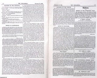 The Tichborne Claimant's Newspaper : The Englishman, Edited by Kenealy. Issues 294-298, November-December 1879. See pictures for details of specific contents.