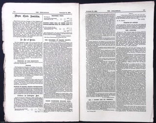 The Tichborne Claimant's Newspaper : The Englishman, Edited by Kenealy. Issues 294-298, November-December 1879. See pictures for details of specific contents.