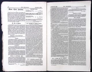 The Tichborne Claimant's Newspaper : The Englishman, Edited by Kenealy. Issues 294-298, November-December 1879. See pictures for details of specific contents.