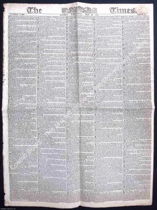 The Times, Wednesday May 23, 1821 : Reform and Recalibration: Britain Reconsiders Power, Policy, BETWEEN REFORM AND REVIVAL: BRITAIN'S.