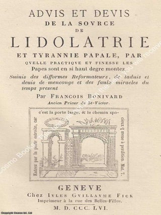The Path to Perdition: A Warning Against Papal Deceit : Advis et devis de la source de. THE WIDE GATE TO PERDITION.
