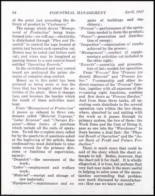 The Managers Machine : A Symbolic Blueprint of Business Operations. Work vs. Cost, by J.K. Mason. An original colourful diagram and short article from The Engineering Magazine 1917.