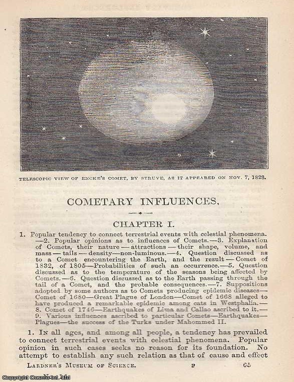 Item #373806 Cometary Influences : Number of Comets : Possible Collisions With The Earth ; Comet...
