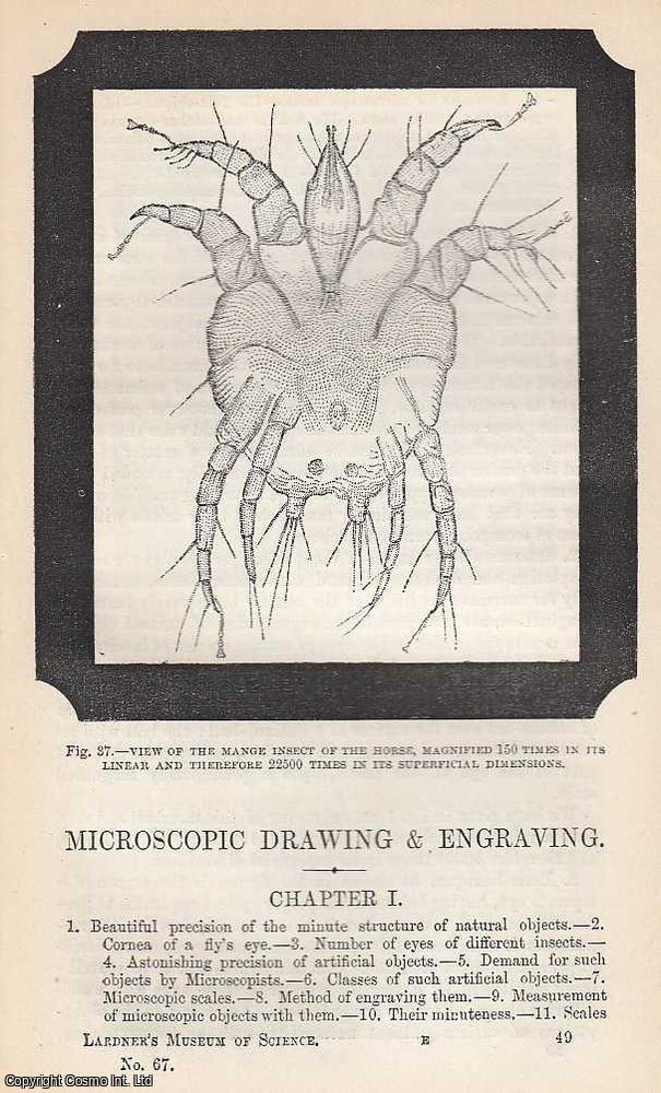 Item #373825 Microscopic Drawing and Engraving; Art and Accuracy in the Hidden World . A...