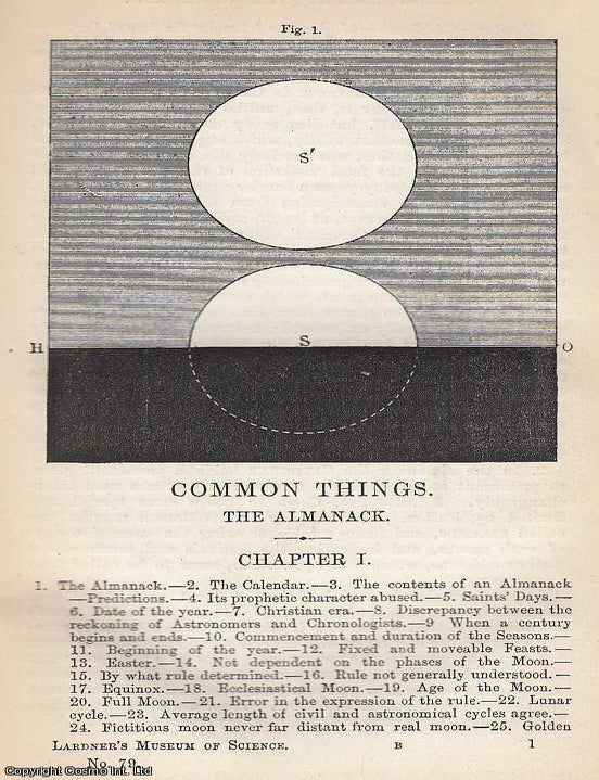 Item #373831 The Almanac; Timekeeping, Seasons, and the Order of the Year . A nineteenth-century...