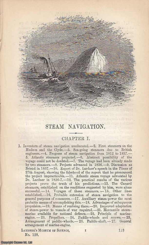 Item #373849 Steam Navigation; The Pioneers, the Shipwrights, and the First Great River Steamers...