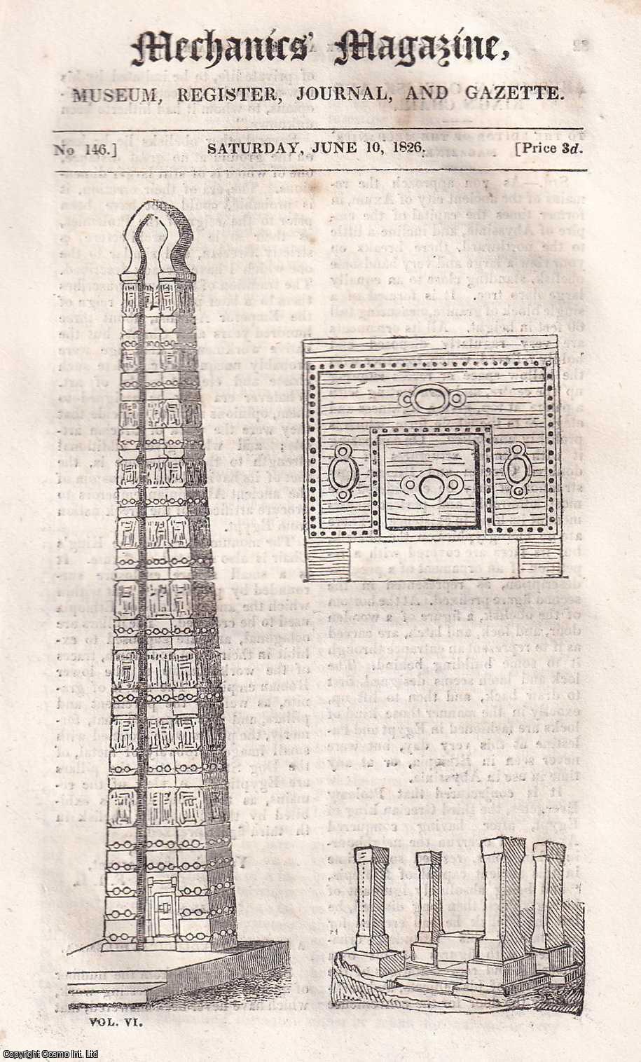 Abyssinian Obelisk & King's Chair; Brown's Pneumatic Carriage ...