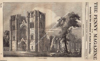Female Education in Russia : Elgin Cathedral : William Hogarth (10) : Whichnor Bacon. Issue No. 180, January 24th, 1835. A complete original weekly issue of the Penny Magazine, 1835.