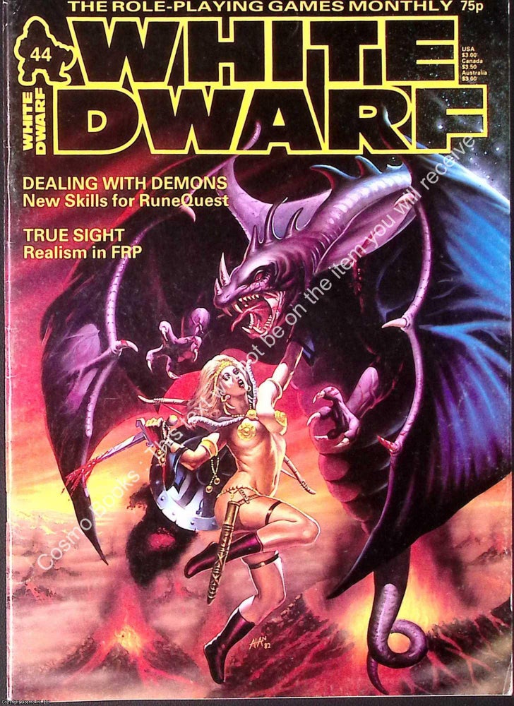 Item #374496 White Dwarf Magazine #44, August 1983. FANTASY GAMING