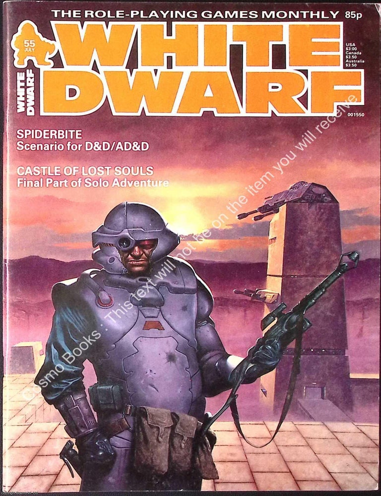 Item #374502 White Dwarf Magazine #55, July 1984. FANTASY GAMING