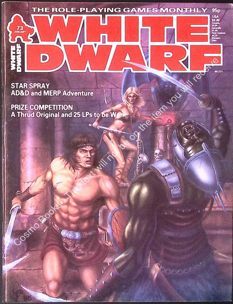 Item #374514 White Dwarf Magazine #73, January 1986. FANTASY GAMING