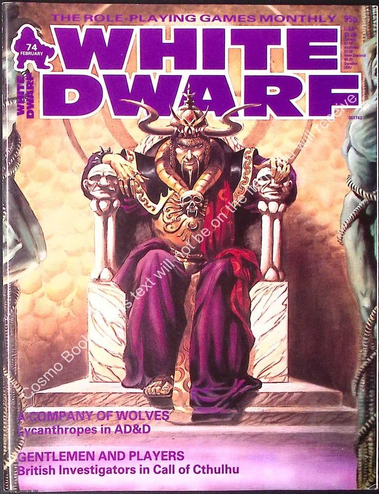 Item #374515 White Dwarf Magazine #74, February 1986. FANTASY GAMING