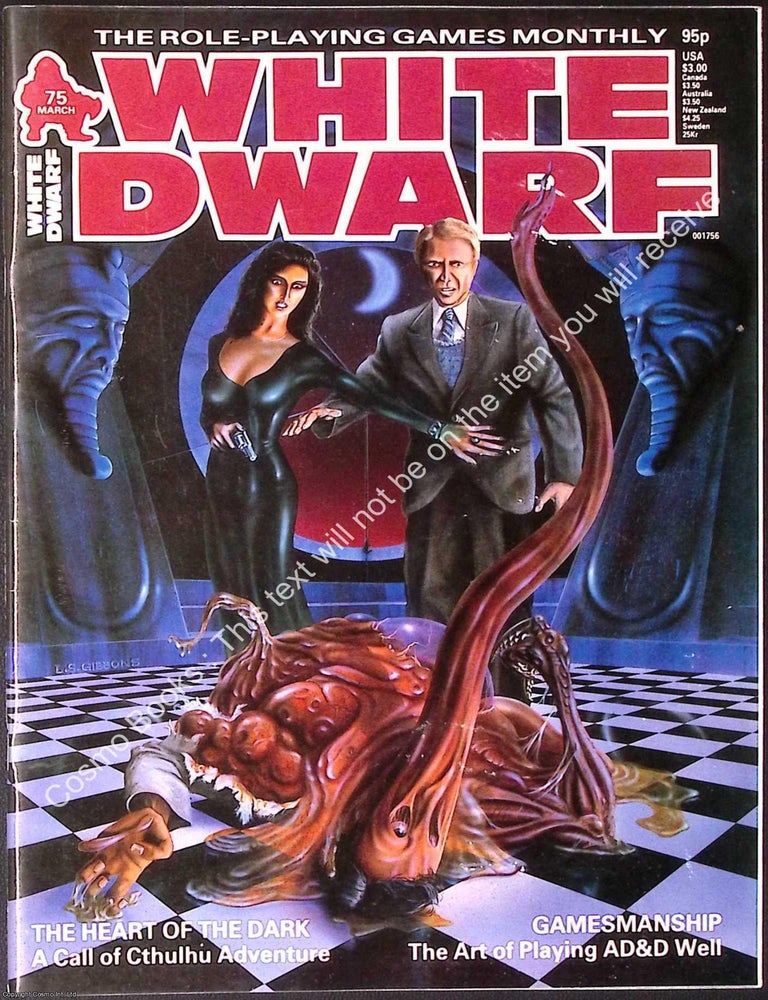 Item #374516 White Dwarf Magazine #75, March 1986. FANTASY GAMING