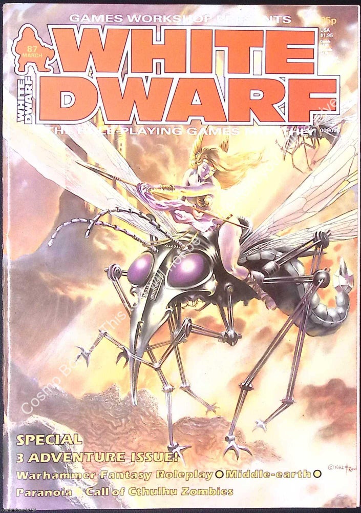 Item #374526 White Dwarf Magazine #87, March 1987. FANTASY GAMING