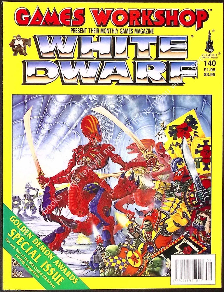 Item #374578 White Dwarf Magazine #140, August 1991. FANTASY GAMING