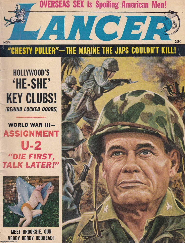 Item #374650 Lancer Magazine, Vol 1, #2, Nov 1960 : Chesty Puller, U-2 Spy Planes, Basil...