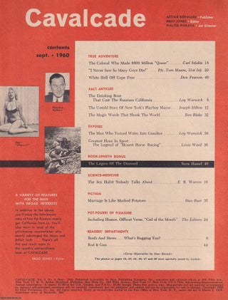 Cavalcade Magazine, Vol 3, #4, Sept 1960 : Marriage is Like Mashed Potatoes by Stan Baer, New York's Playboy Mayor, Battle of Triangle Hill - Korea, and lots more. See pictures for full content details.