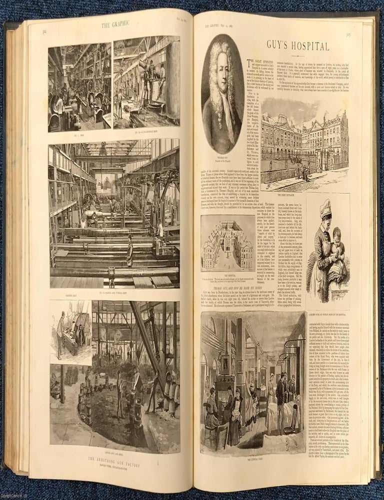 Item #374712 1887 The Graphic, An Illustrated Weekly Newspaper : Volume No. 35 ; Issue 892...