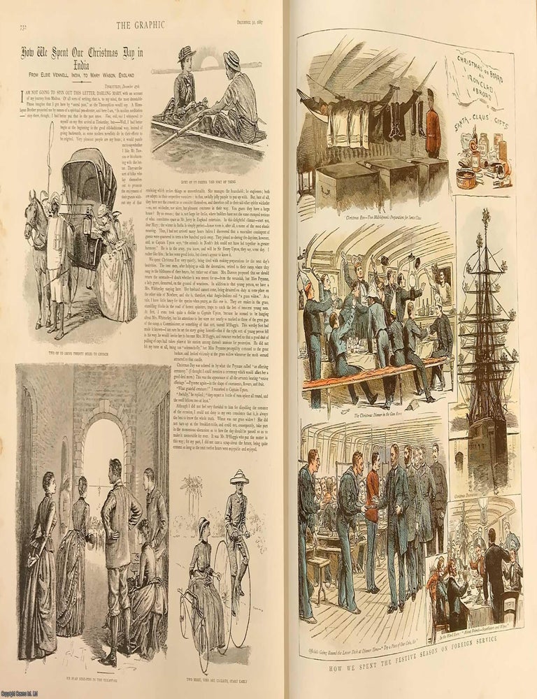Item #374714 1887 The Graphic, An Illustrated Weekly Newspaper : Volume No. 36 ; Issue 918 July...