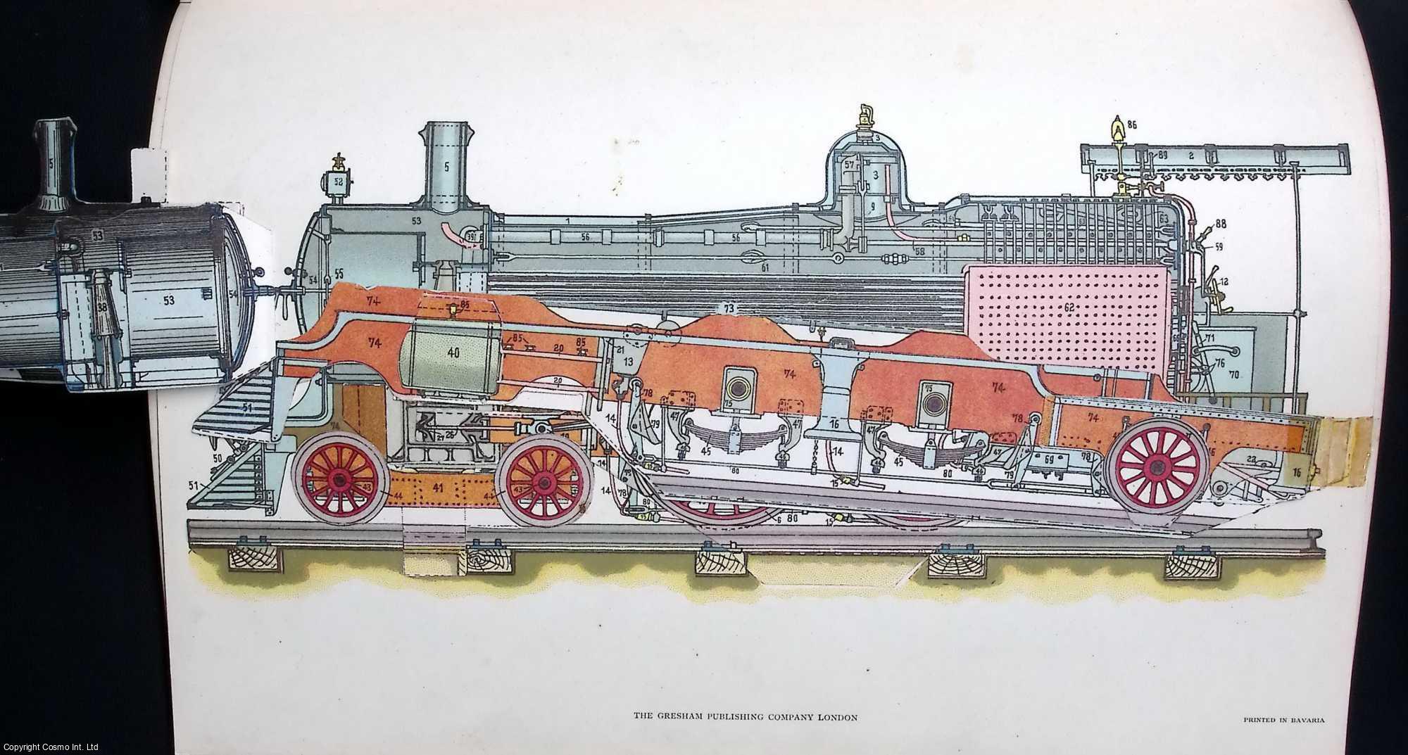 Basic Steam Train Design The Steam Locomotive, 1908. Including a Colour Sectional Diagram ...