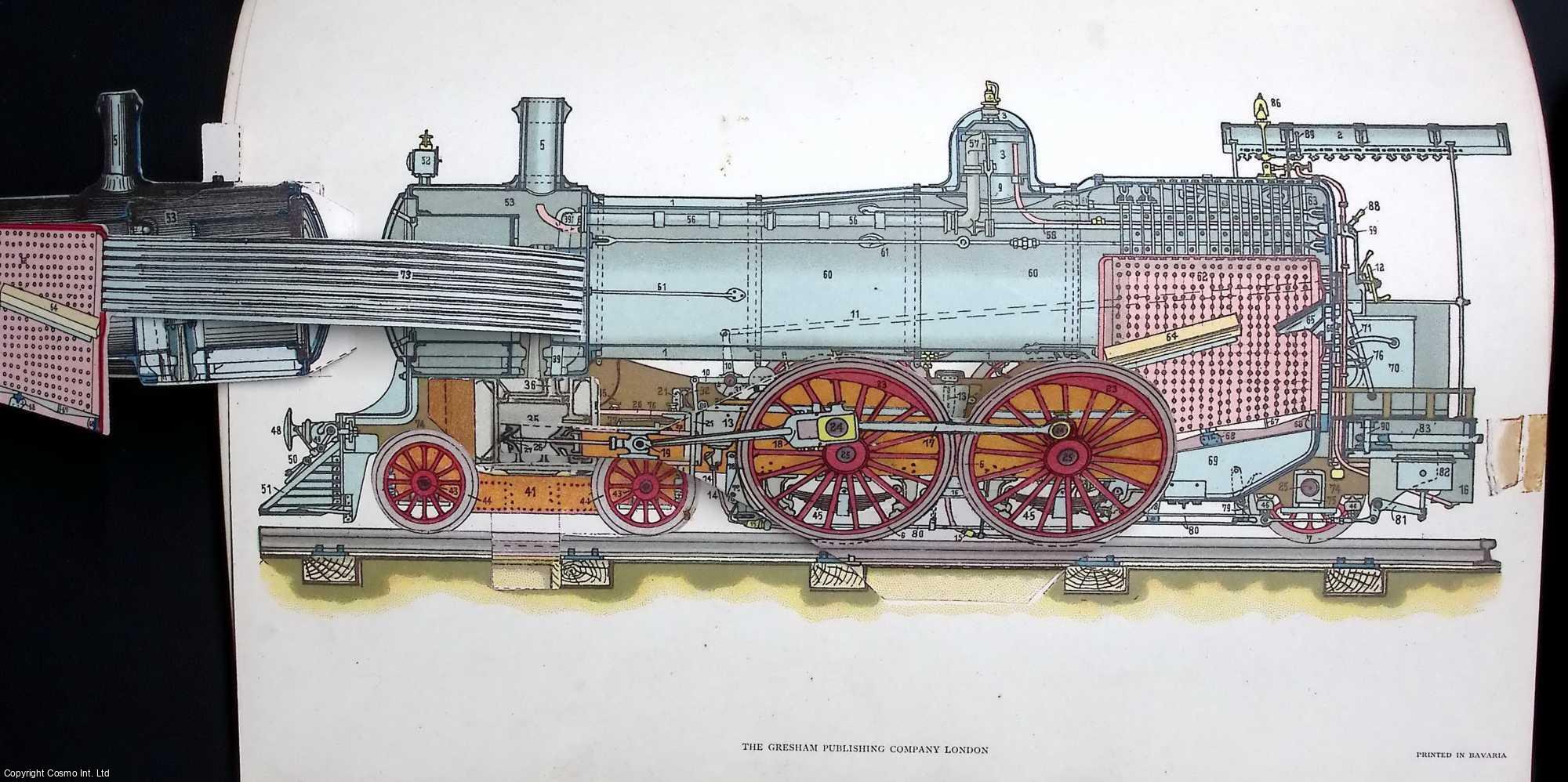 Basic Steam Train Design The Steam Locomotive, 1908. Including a Colour Sectional Diagram ...