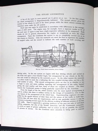 The Steam Locomotive, 1908. Including a Colour Sectional Diagram ...