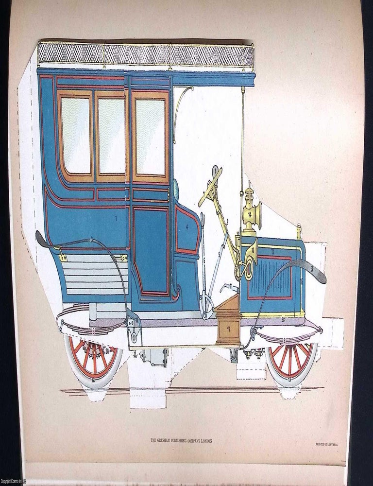 Item #374763 The Motor Car, 1908, including Steam Cars and Electric Cars, with the Electromobile....