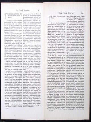 The Queen Victoria Memorial : 2 large folding plates, accompanying text, and other illustrations. Taken from The Architectural Review.