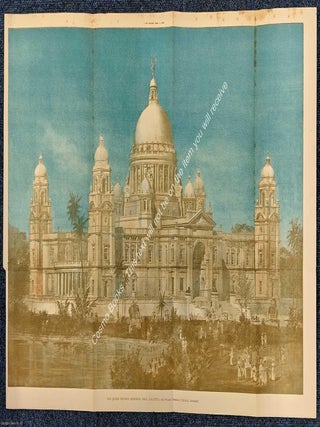 The Queen Victoria Memorial Hall, Calcutta. Sir William Ermerson, F.R.I.B.A., Architect. A very. VICTORIAN INDIA.
