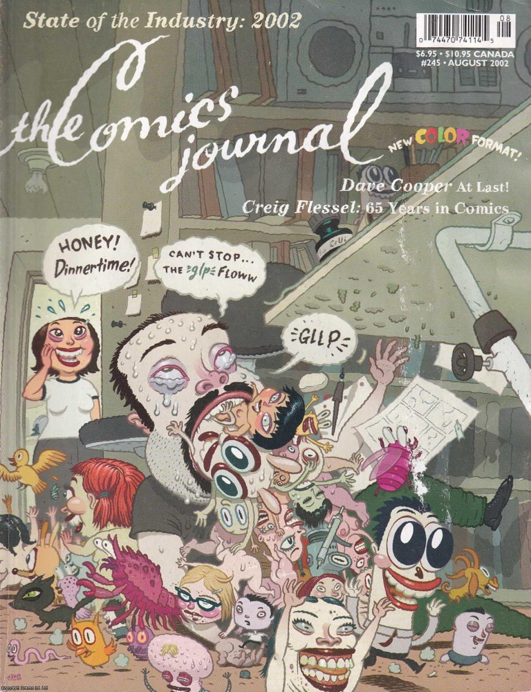 Item #374810 The Comics Journal, #245, August 2002. Includes; Craig Flessel, Dave Cooper, Chuck...
