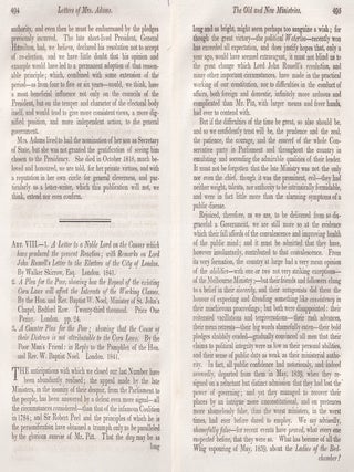 The Politics of the Early 1840s; The Old and New Ministries. An article printed in 1841, written by John Wilson Croker : 40 pages.