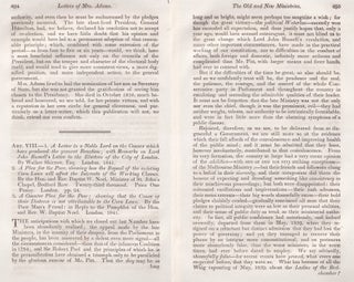 The Politics of the Early 1840s; The Old and New Ministries. An article printed in 1841, written by John Wilson Croker : 40 pages.