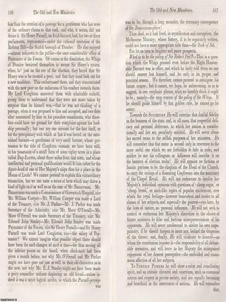 The Politics of the Early 1840s; The Old and New Ministries. An article printed in 1841, written by John Wilson Croker : 40 pages.
