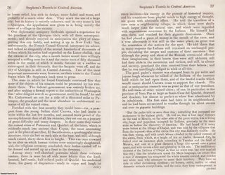 Stephens’s Travels in Central America, Chiapas, and Yucatan; Including Details of Idols, etc. An article printed in 1841, without author attribution : 39 pages.