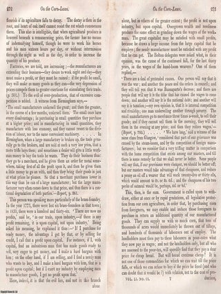 On the Corn Laws : a survey of economic argument, public sentiment, and the pressures driving reform. An article printed in 1834, written by Robert Southey & J.W. Croker : 55 pages.