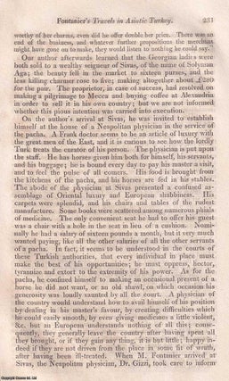 Travels in Asiatic Turkey : a journey through landscapes, cultures, and political tensions of the Near East. An article printed in 1830, written by Henry Southern : 24 pages.