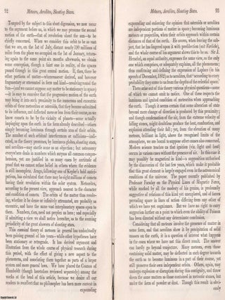 Meteors, Aerolites, Shooting Stars. An article printed in 1852, written by Henry Holland : 29 pages.