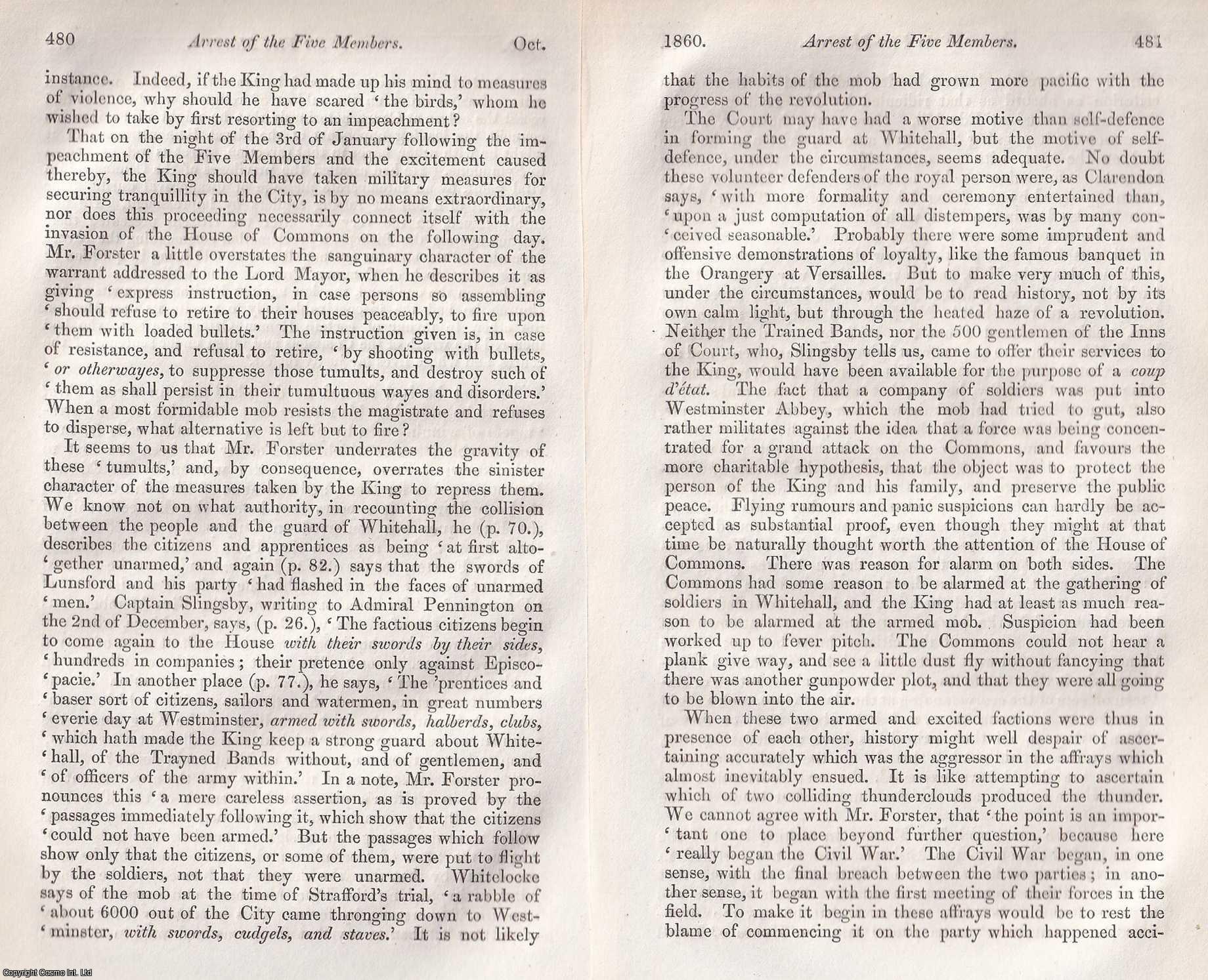 The English Civil War : The Grand Remonstrance Reconsidered. Parliament ...